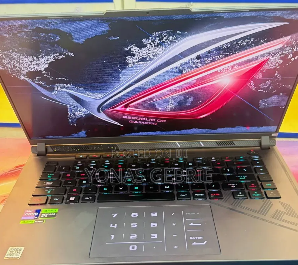 New Laptop Asus ROG Strix G16 G614 16GB Intel Core i9 SSD 1T