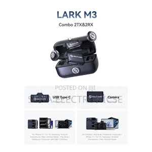 Hollyland LARK M3 Wireless Microphone System (Combo 2TX & 2RX),