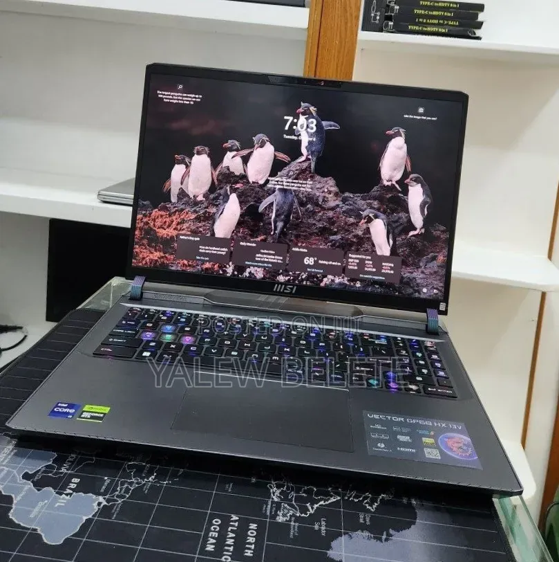 New Laptop MSI Vector GP68 HX 13V 16GB Intel Core i9 SSD 1T