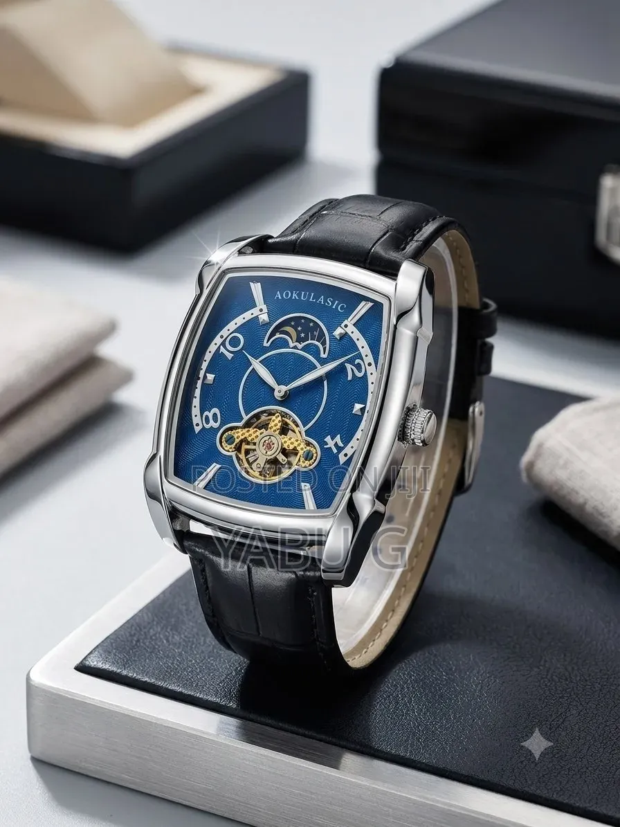 Men's Watches - Luxury Fashion Tourbillon Skeleton Automatic