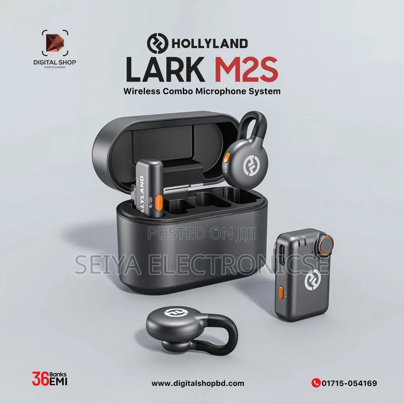 Brand New Hollyland Lark M2S Wireless Microphone Combo Set
