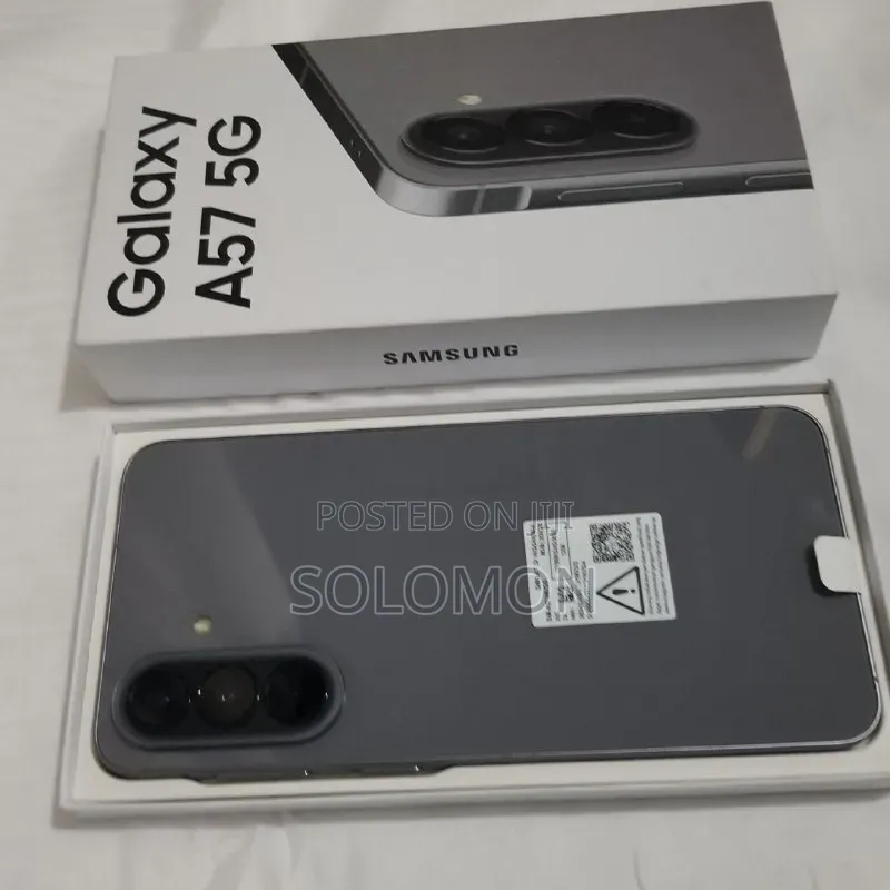New Samsung Galaxy A57 256 GB Silver