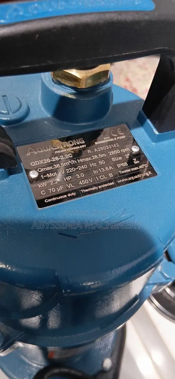 AQUSTRONG Submersible Pump AQUSTRONG