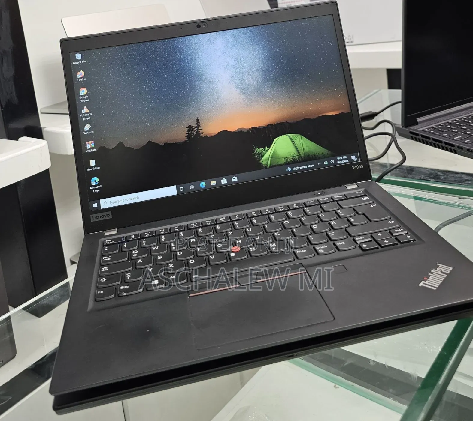 New Laptop Lenovo ThinkPad t495s 16GB AMD Ryzen 7 SSD 512GB