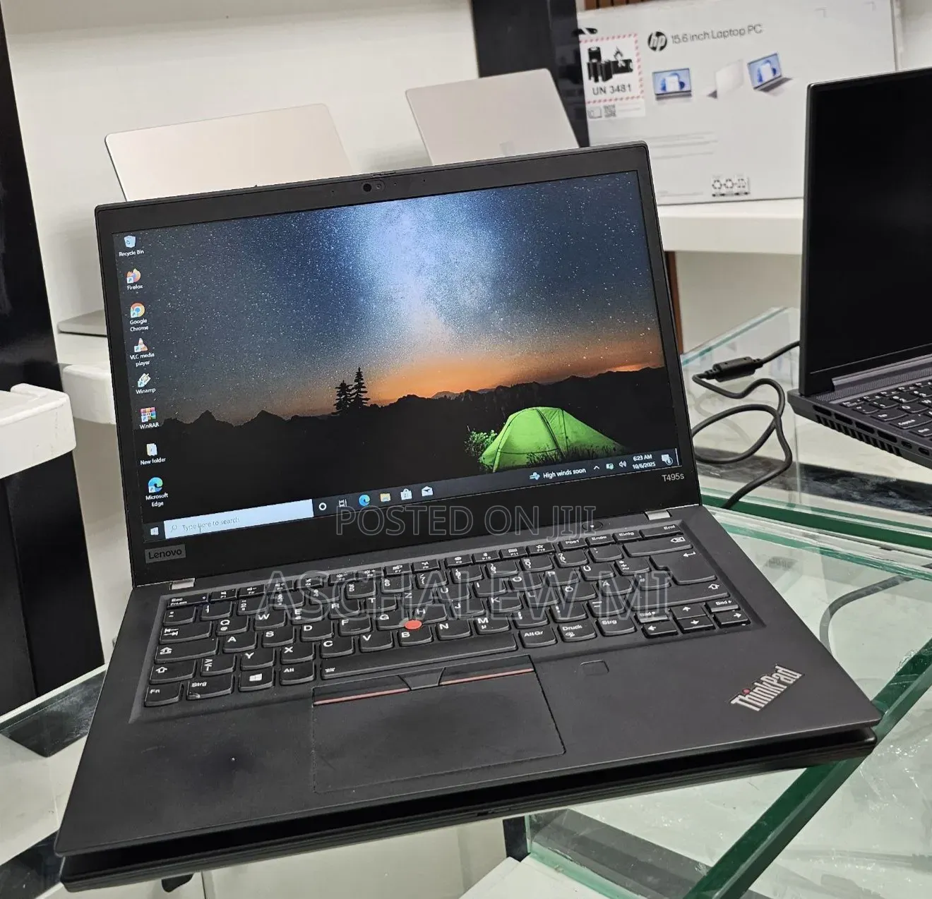 New Laptop Lenovo ThinkPad t495s 16GB AMD Ryzen 7 SSD 512GB