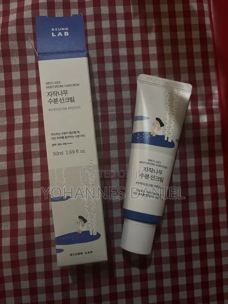 Round Lab Birch Juice Moisturizing Sunscreen SPF50+ – Face Sun Cream