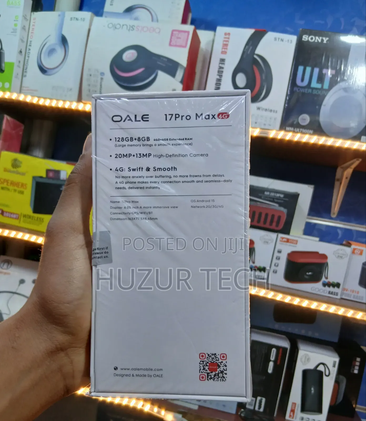 New Oale 17Pro Max 128 GB
