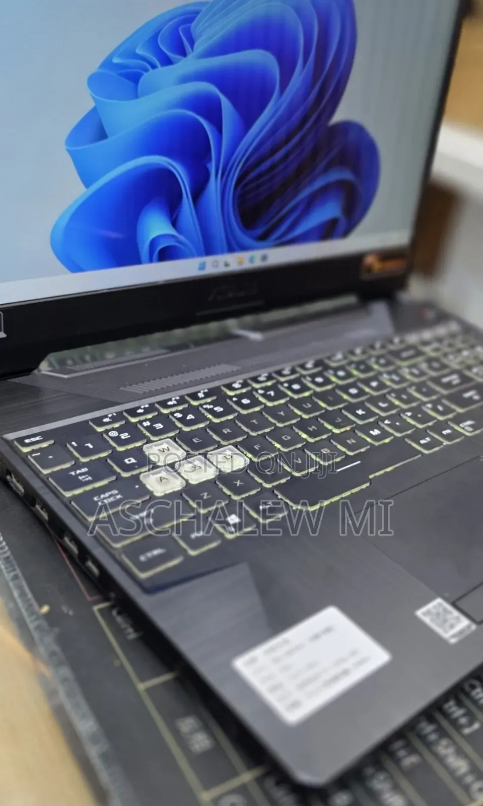 New Laptop Asus TUF Gaming A15 16GB AMD Ryzen 9 SSD 512GB