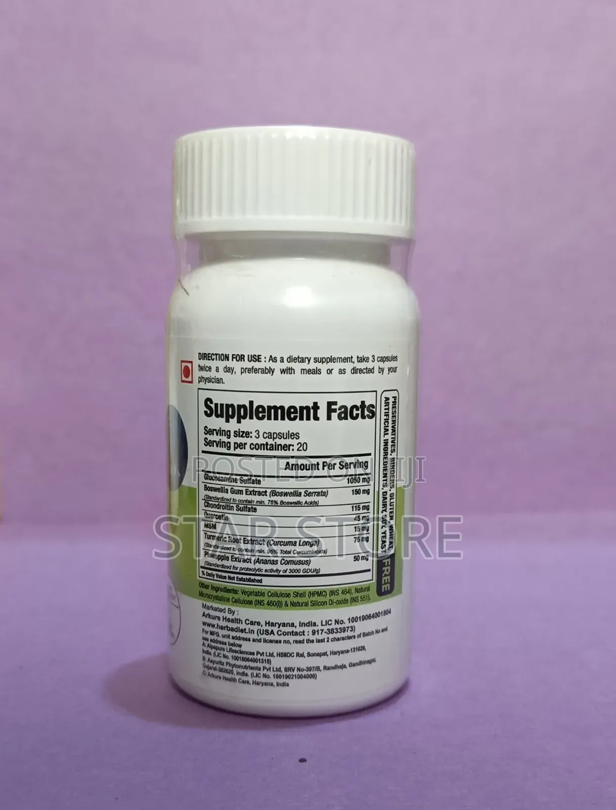 Glucosamine Chondroitin MSM