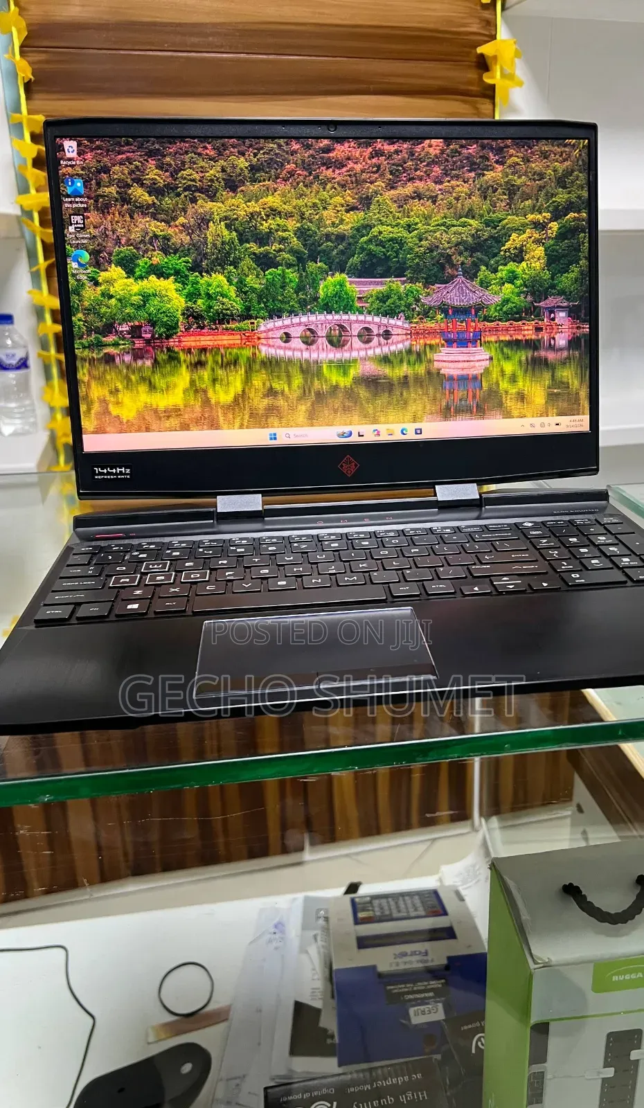 New Laptop HP Omen 15 16GB Nvidia SSD 128GB