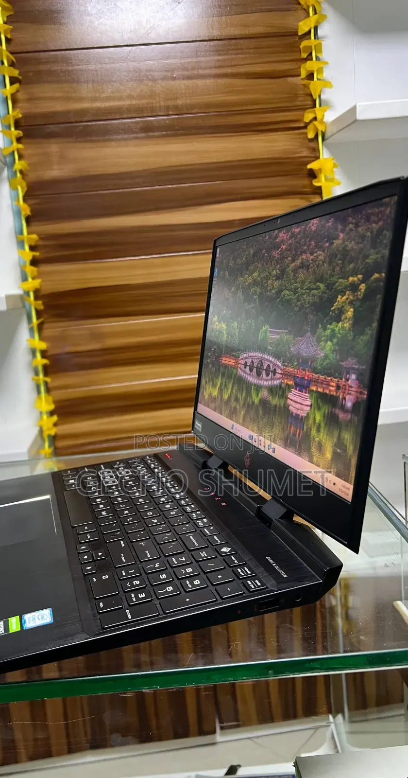 New Laptop HP Omen 15 16GB Nvidia SSD 128GB