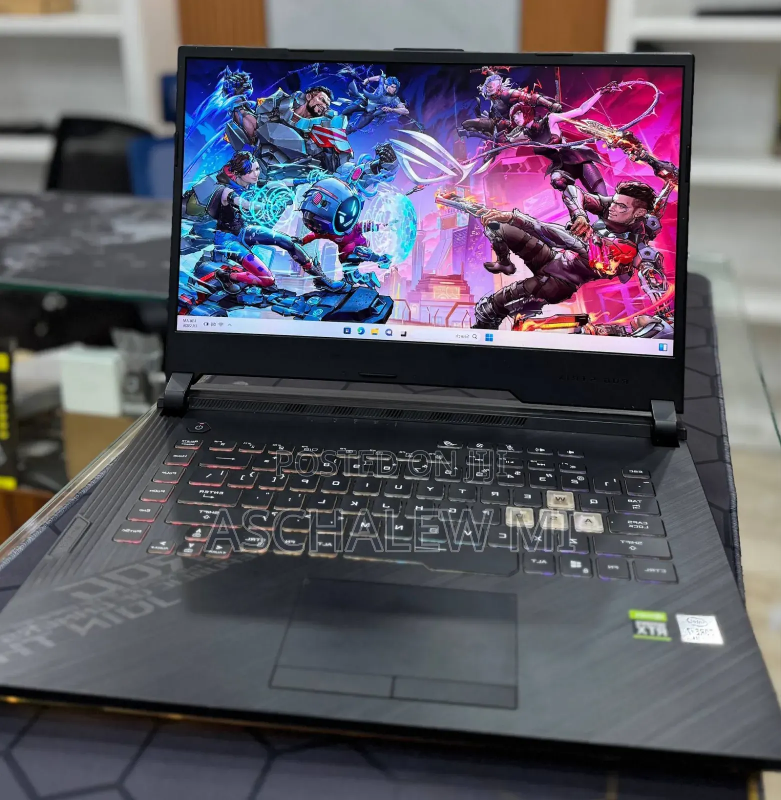 New Laptop Asus ROG Strix G15 16GB Intel Core i7 SSD 512GB