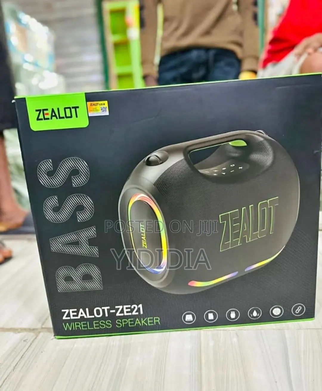 ZEALOT ZE21 250W Powerful Bluetooth Speaker ||Deep Bass & RGB Lights
