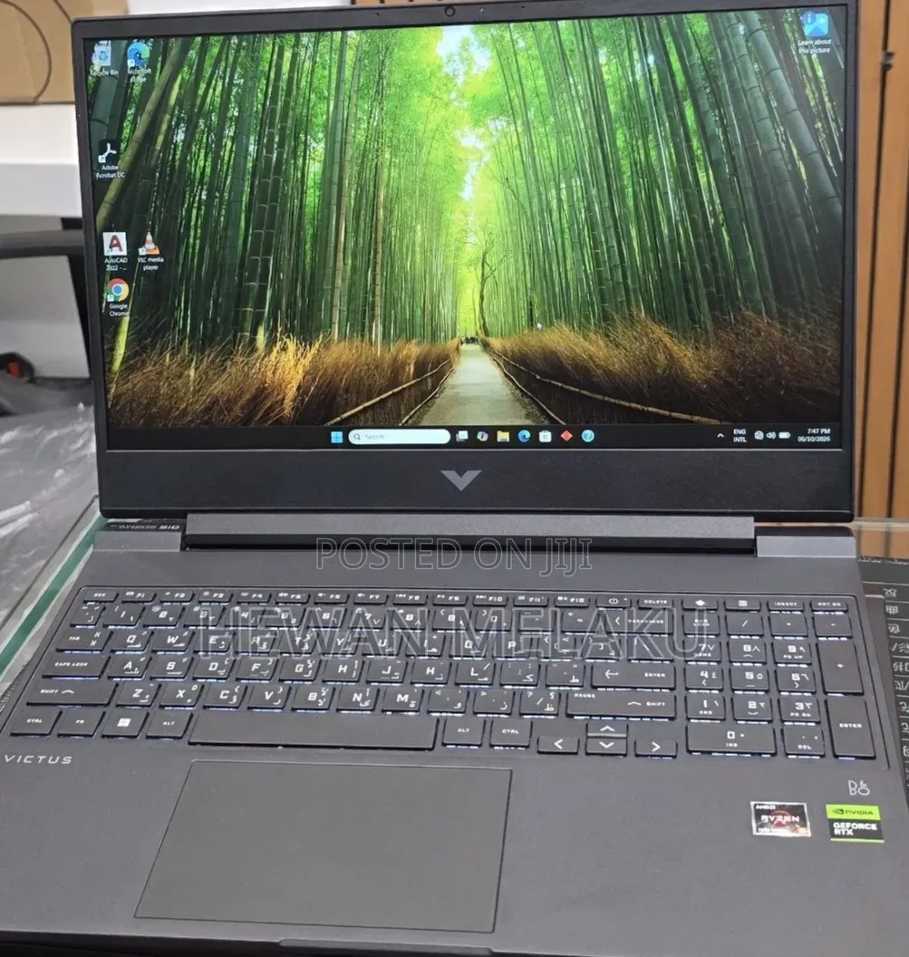 New Laptop HP Victus 15 8GB AMD Ryzen 5 SSD 512GB