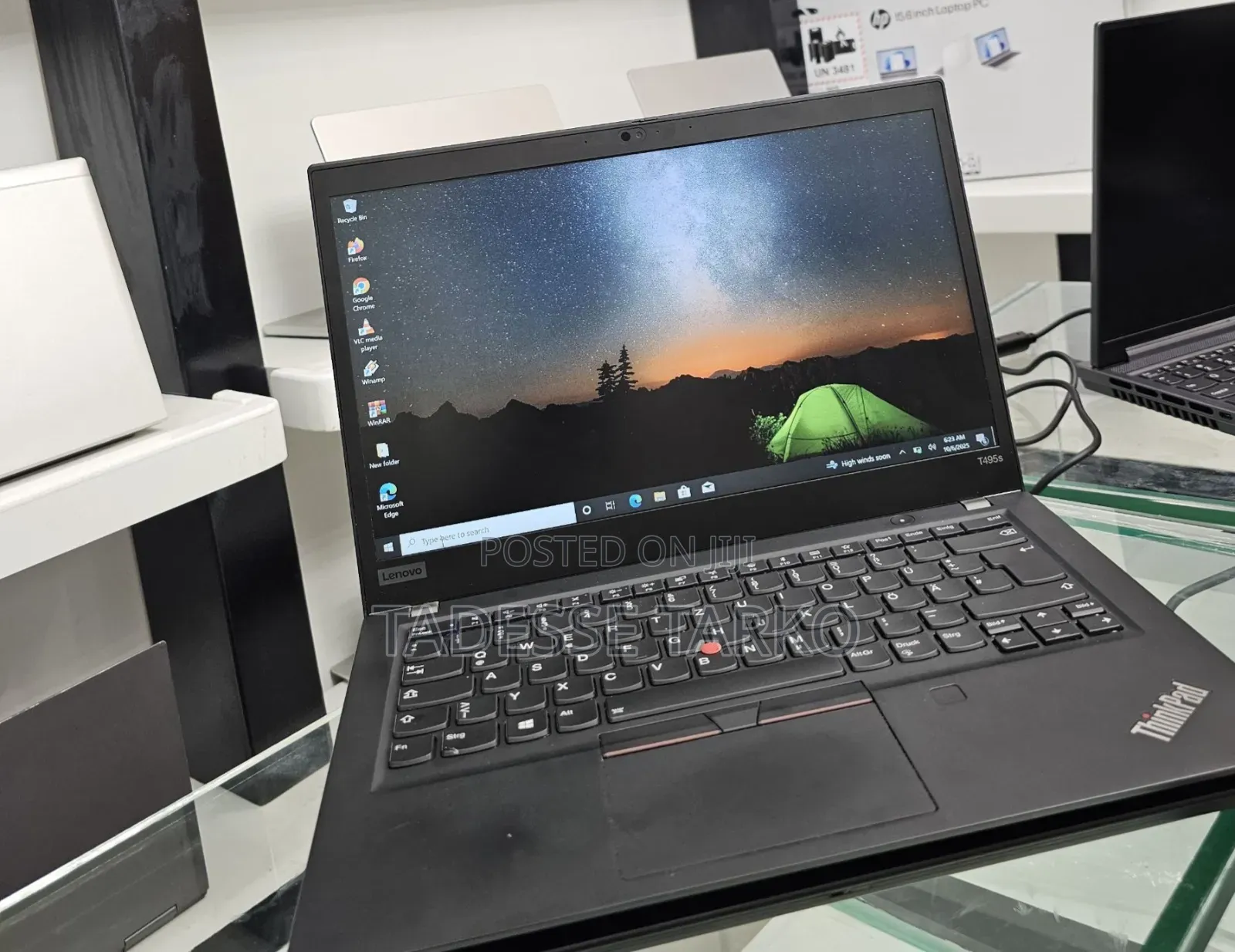 New Laptop Lenovo ThinkPad t495s 16GB AMD Ryzen 7 SSD 512GB