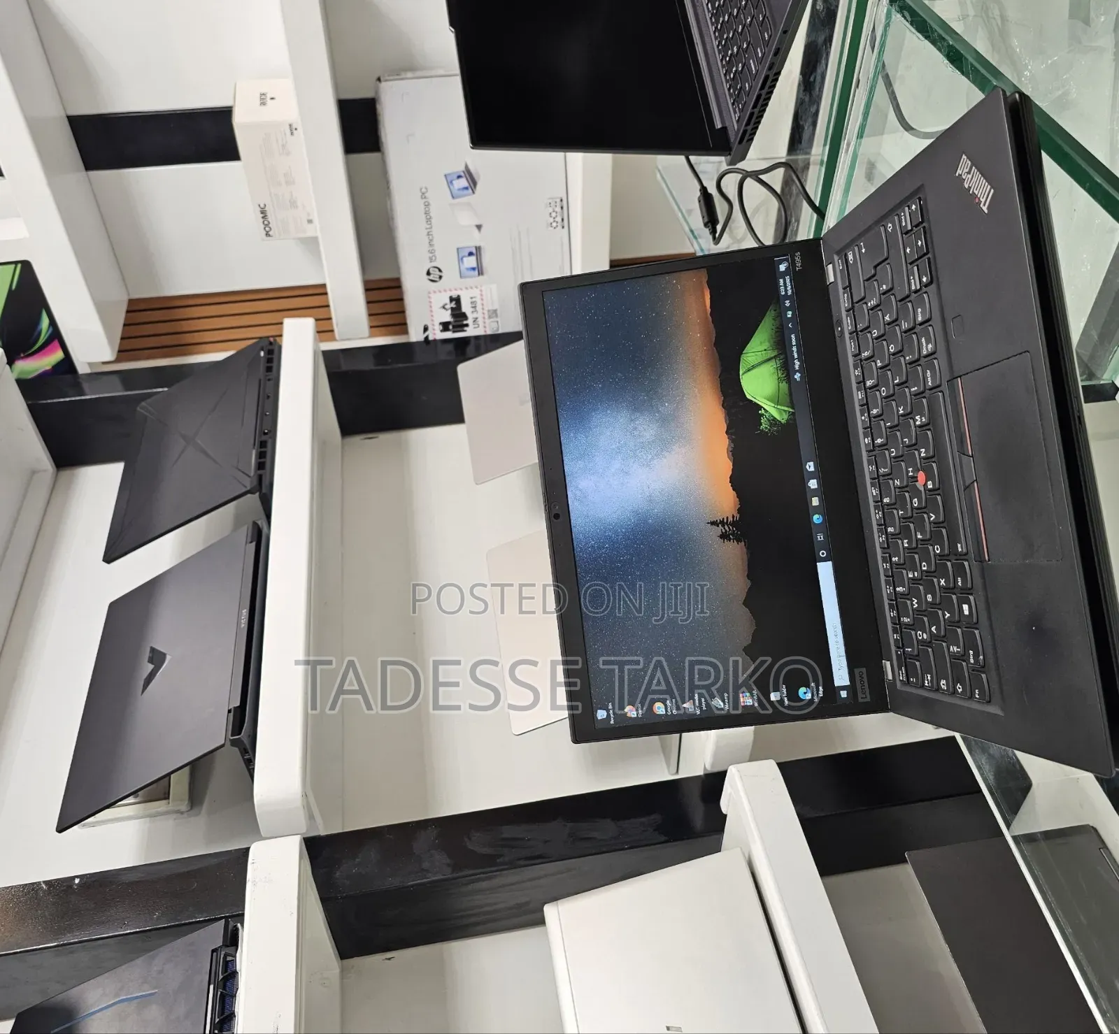 New Laptop Lenovo ThinkPad t495s 16GB AMD Ryzen 7 SSD 512GB