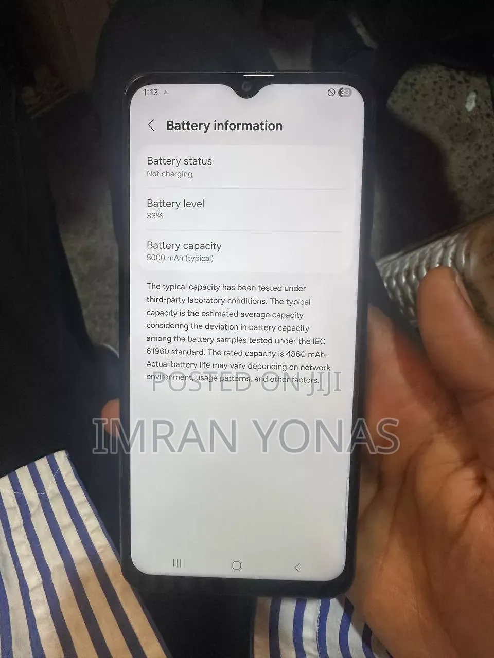 Samsung Galaxy M33 5G 128 GB Blue