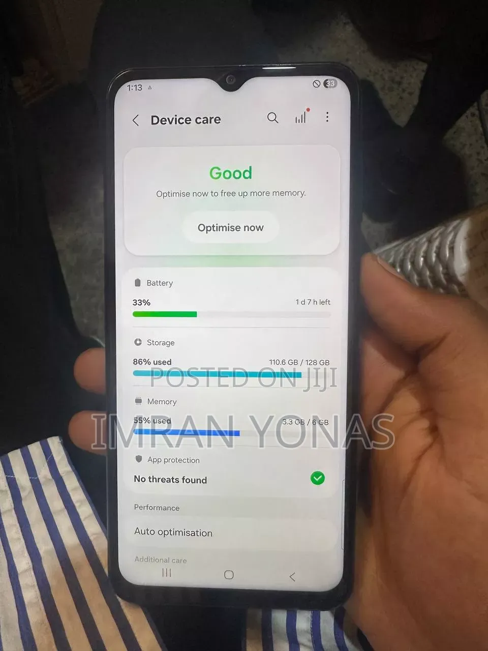 Samsung Galaxy M33 5G 128 GB Blue