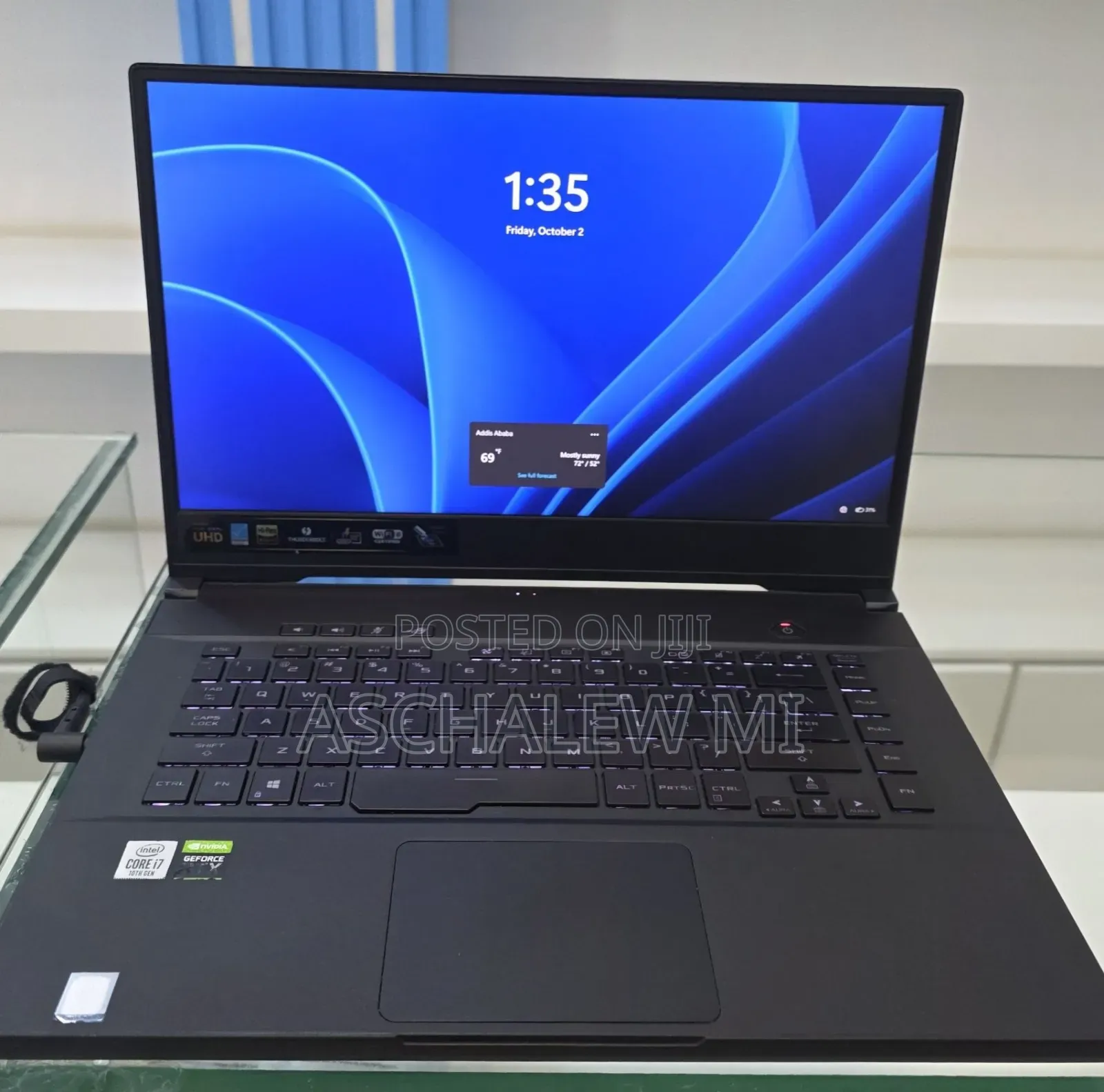 New Laptop Asus ROG Zephyrus G15 16GB Intel Core i7 SSD 512GB