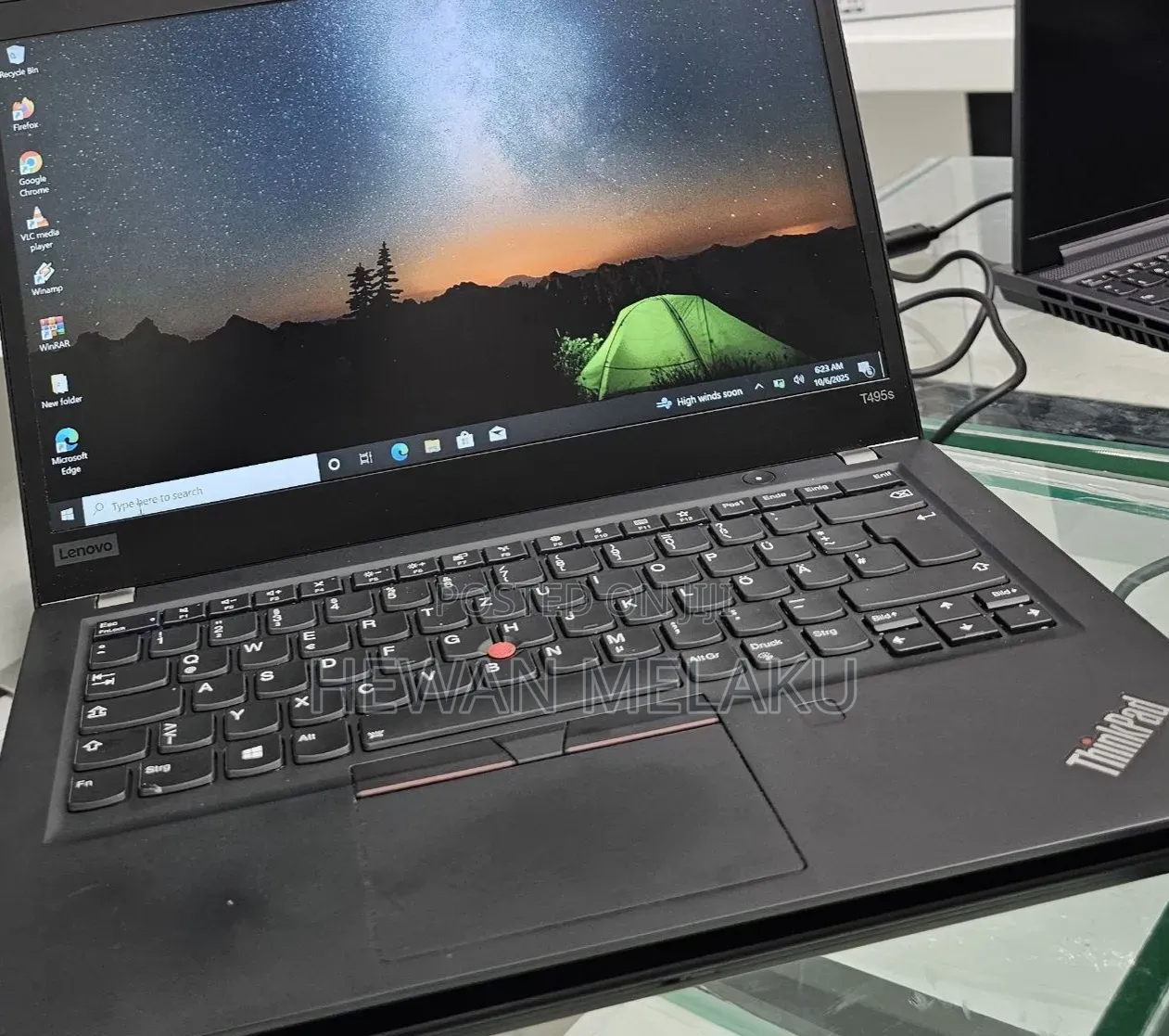 New Laptop Lenovo ThinkPad t495s 16GB AMD Ryzen 7 SSD 512GB