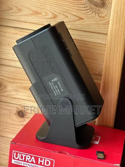 Ultra HD 2-in-1 Smart Projector – Built-in Retro Games + 2 Joysticks