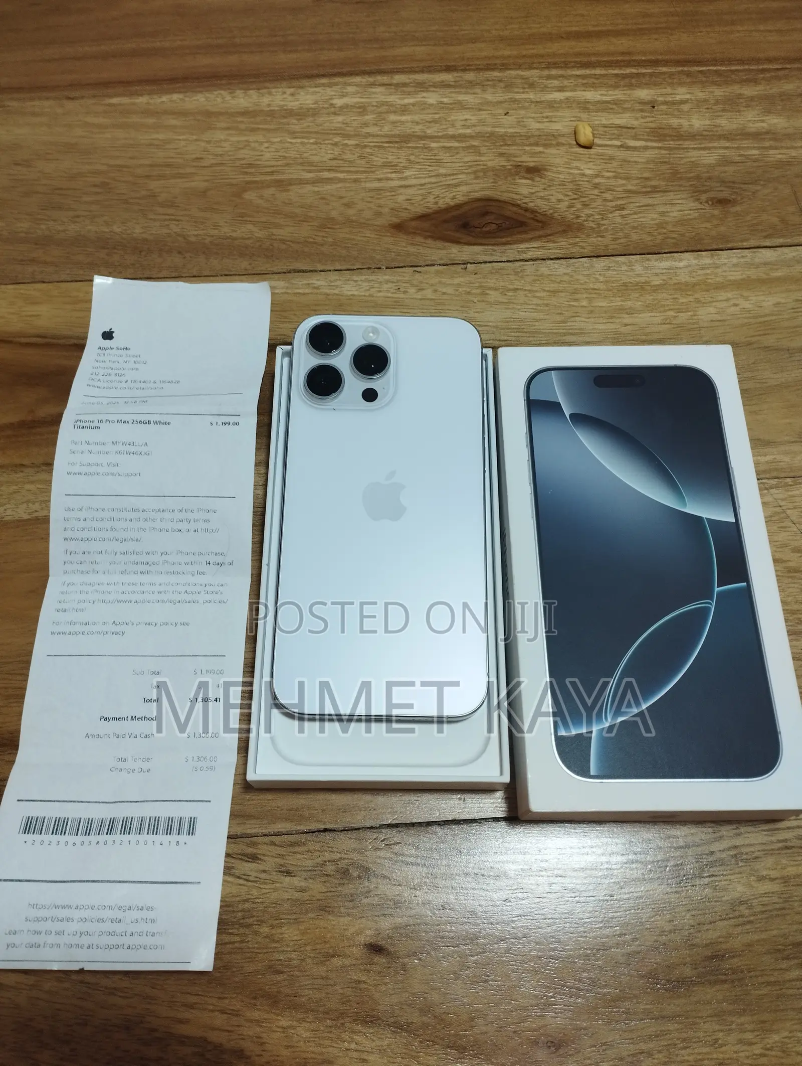 New Apple iPhone 16 Pro Max 256 GB White