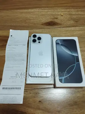 New Apple iPhone 16 Pro Max 256 GB White