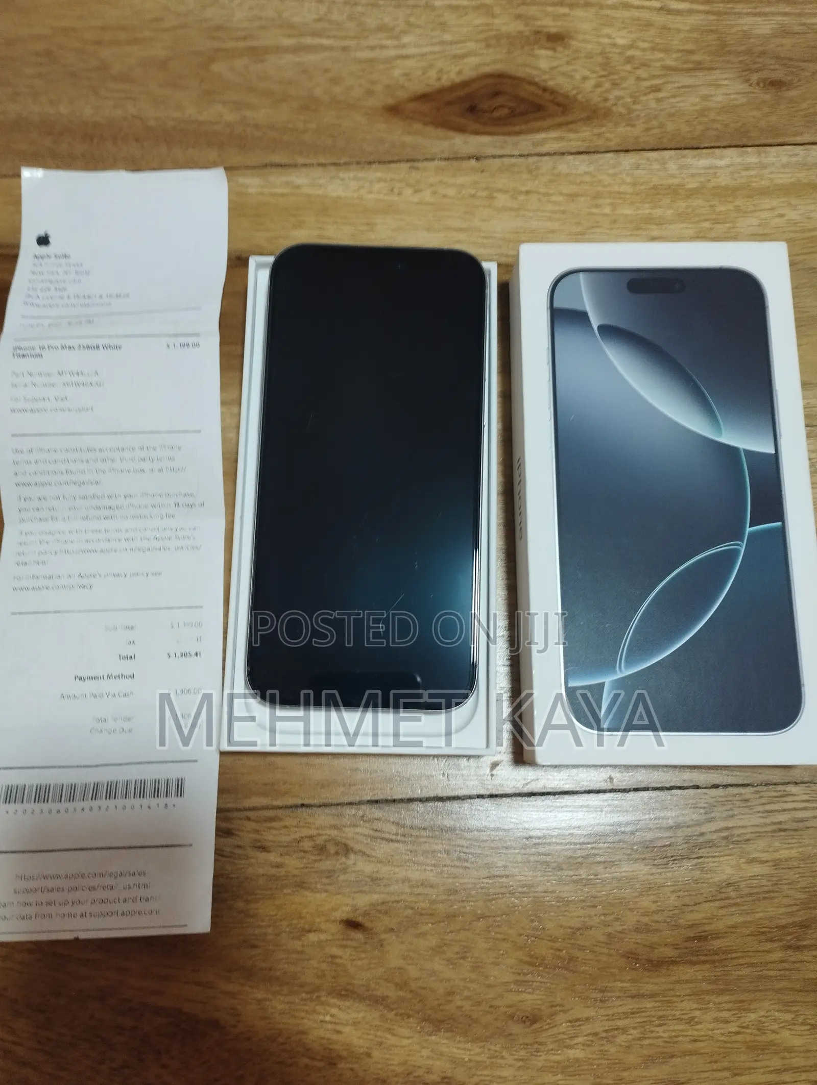 New Apple iPhone 16 Pro Max 256 GB White