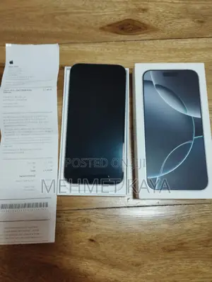 New Apple iPhone 16 Pro Max 256 GB White