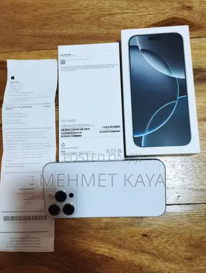 New Apple iPhone 16 Pro Max 256 GB White