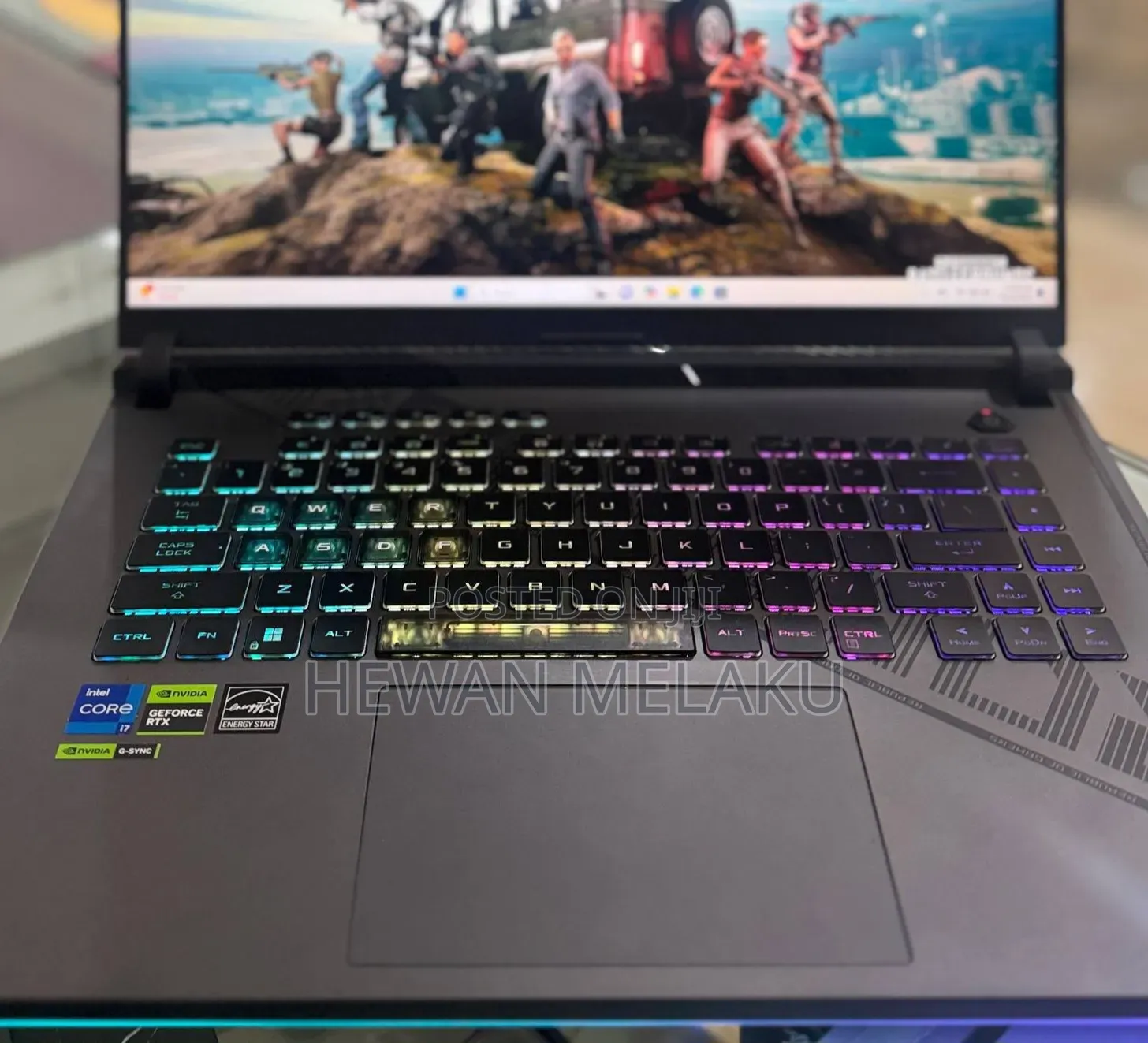 New Laptop Asus ROG Strix G16 G614 16GB Intel Core i7 SSD 1T
