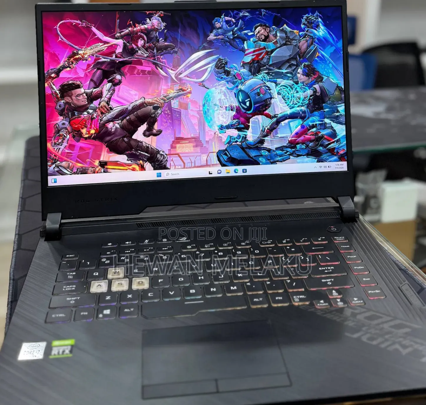 New Laptop Asus ROG Strix G15 16GB Intel Core i7 SSD 512GB