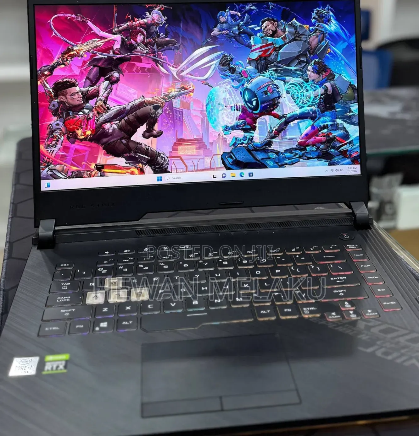 New Laptop Asus ROG Strix G15 16GB Intel Core i7 SSD 512GB