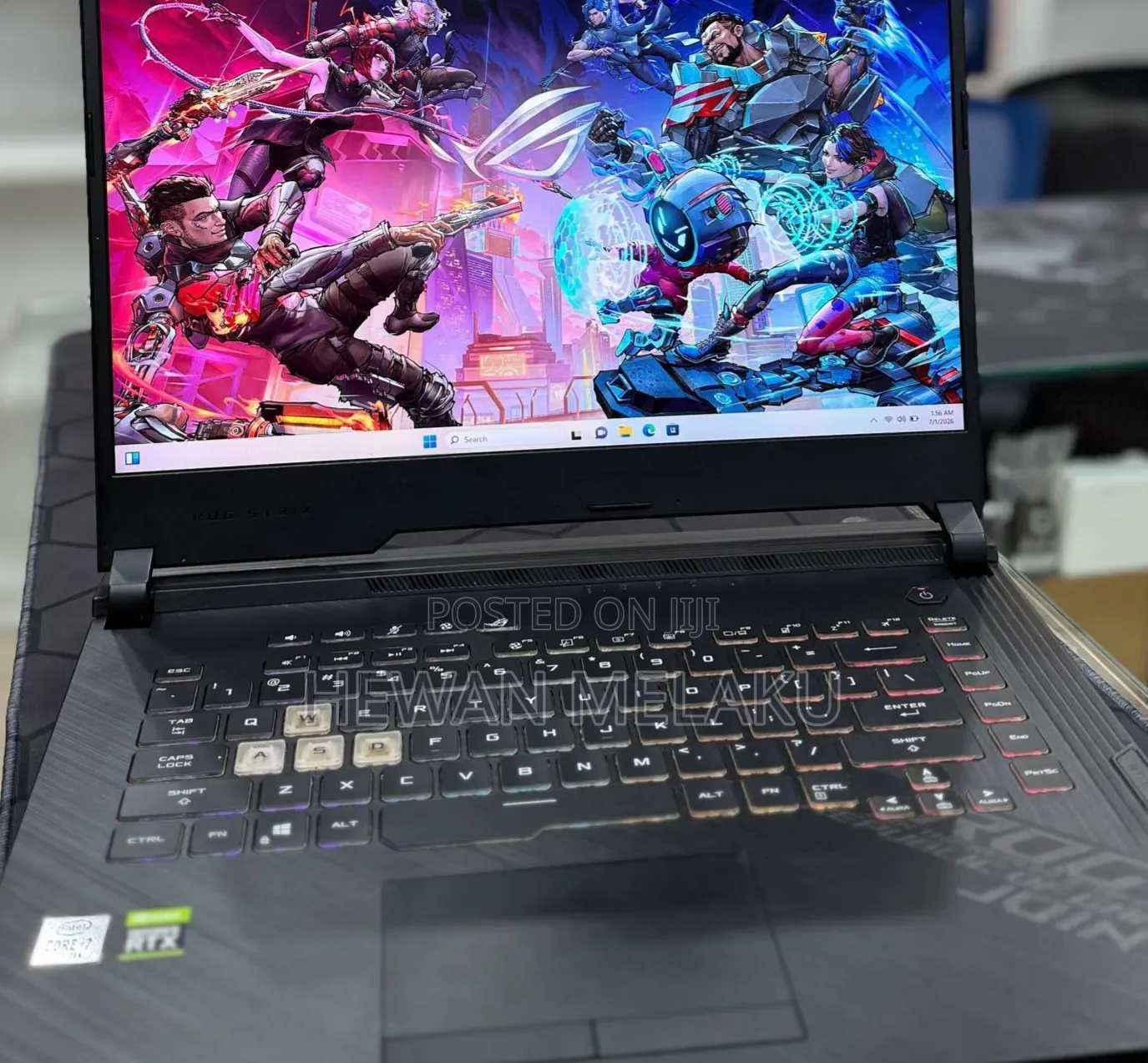 New Laptop Asus ROG Strix G15 16GB Intel Core i7 SSD 512GB