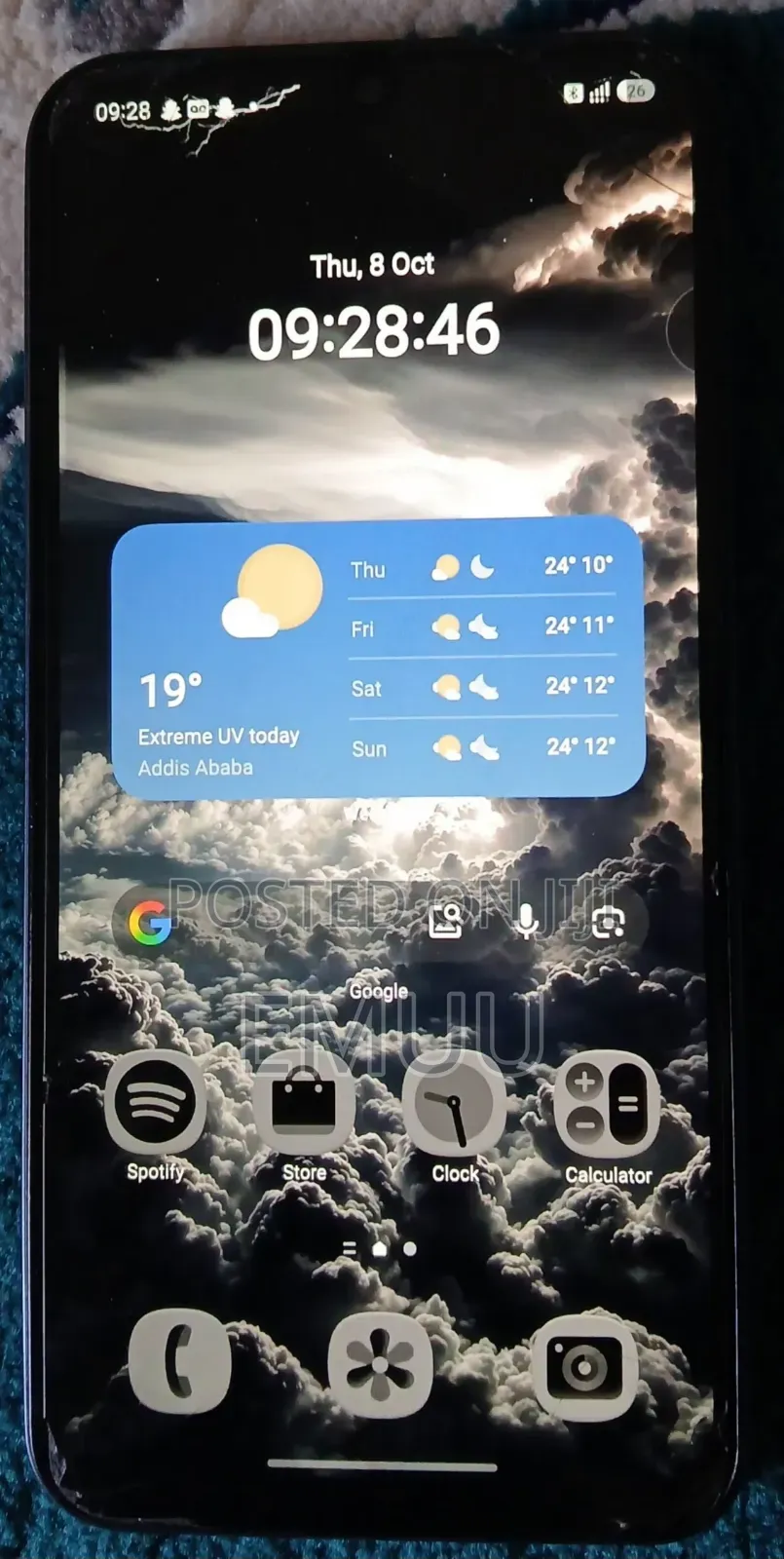 New Samsung Galaxy A15 5G 256 GB Blue