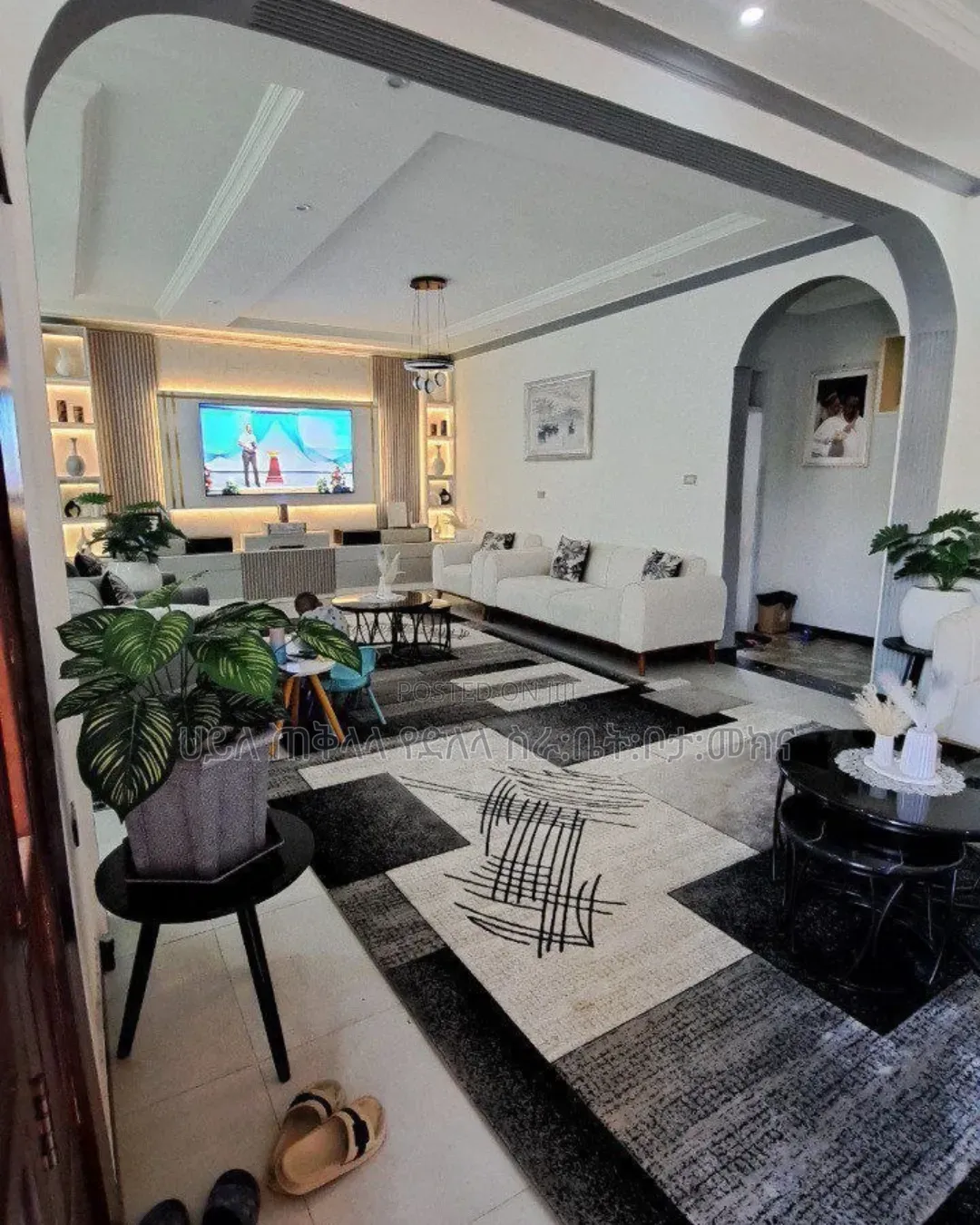Furnished 6bdrm Villa in ለገጣፎ አባክሮስ ጀርባ, Oromia-Finfinne for sale