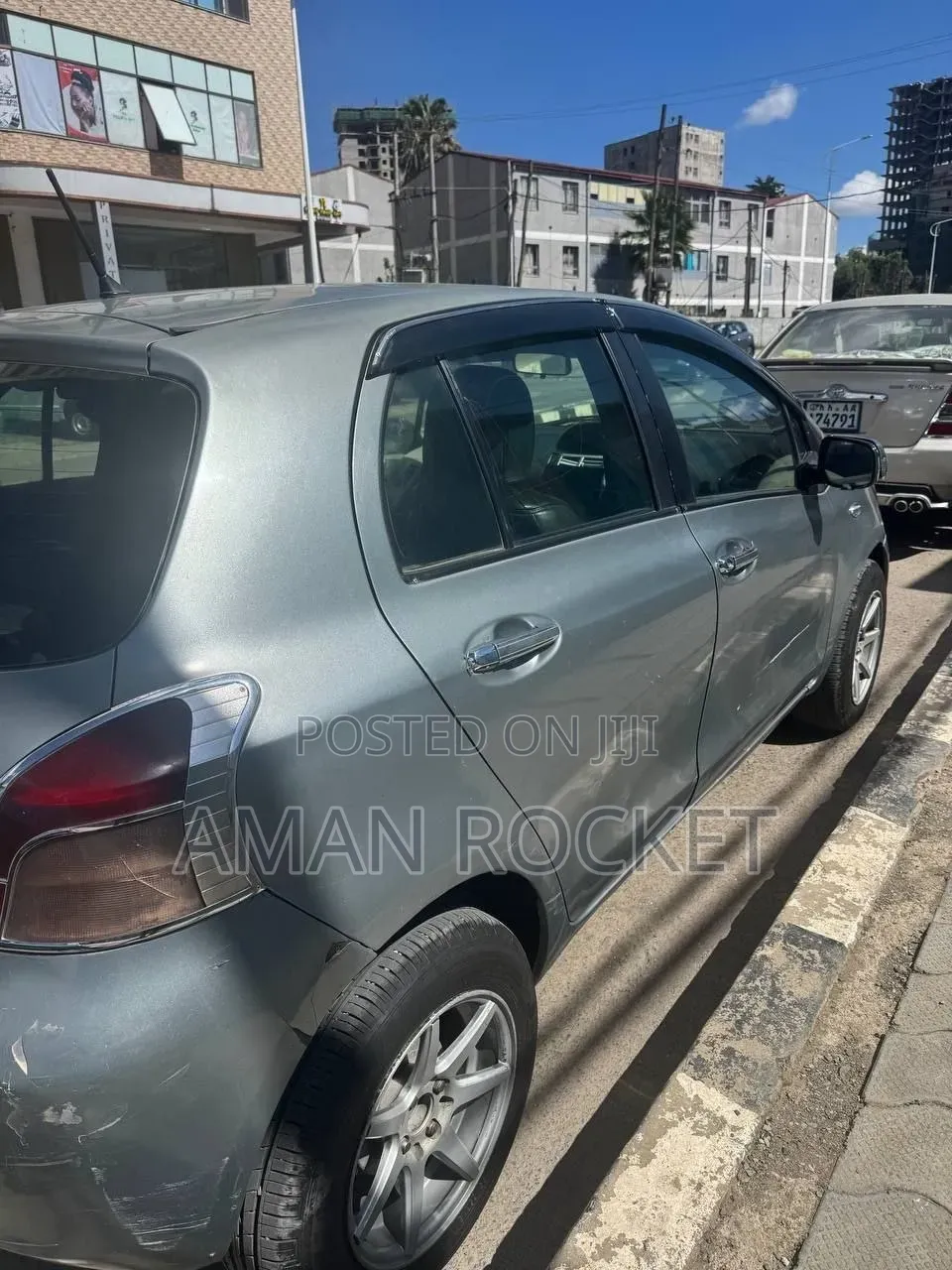 Toyota Yaris 2007 Gray