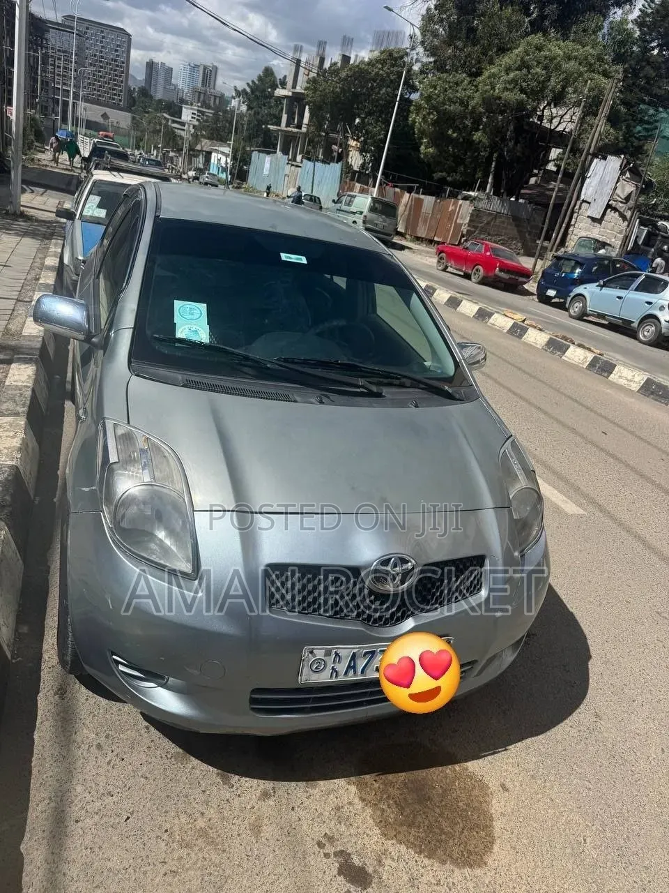Toyota Yaris 2007 Gray