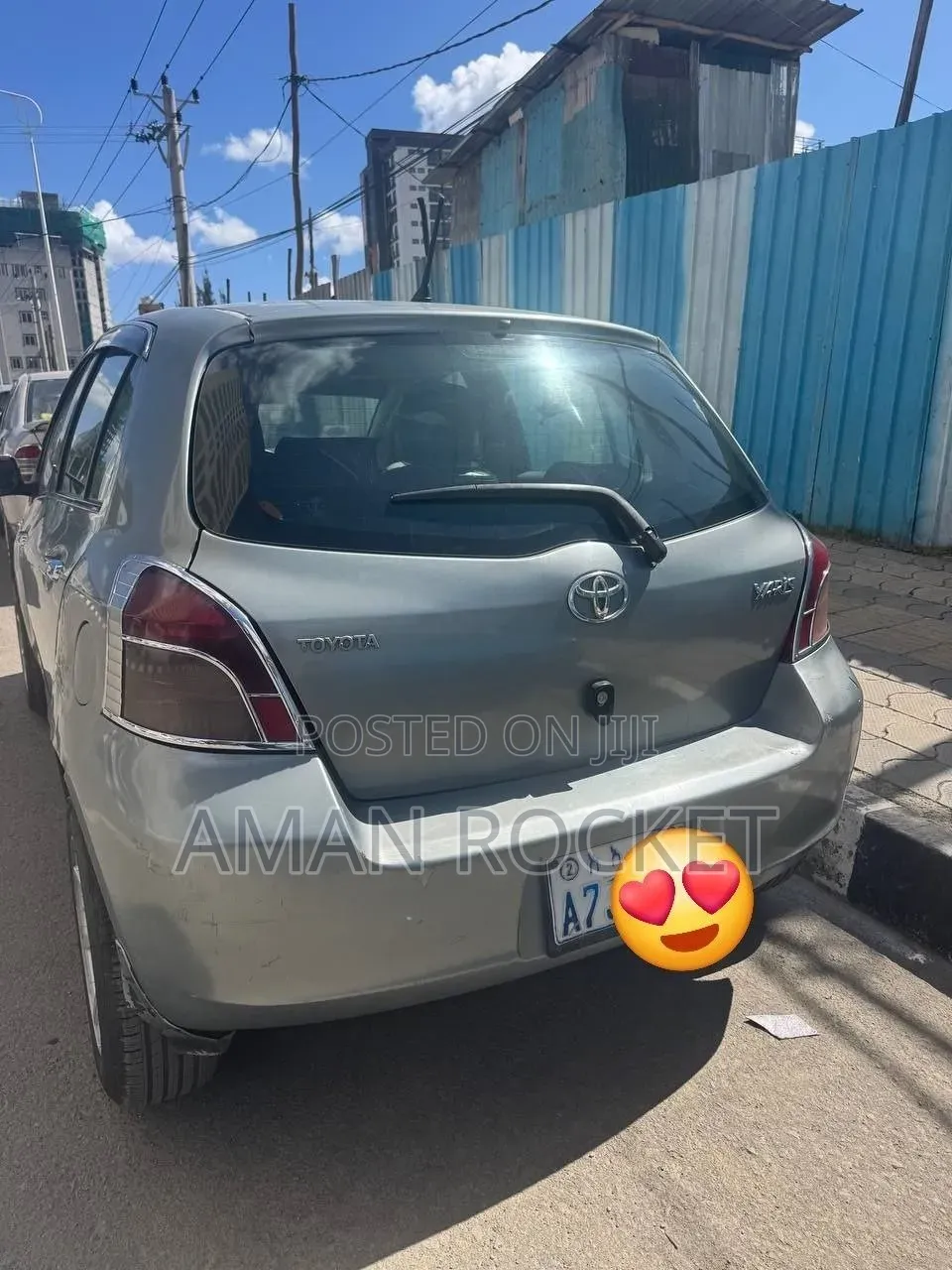 Toyota Yaris 2007 Gray
