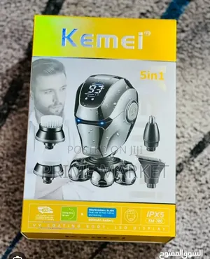 Kemei KM-780 5-in-1 Multifunctional Electric Shaver and Grooming Kit