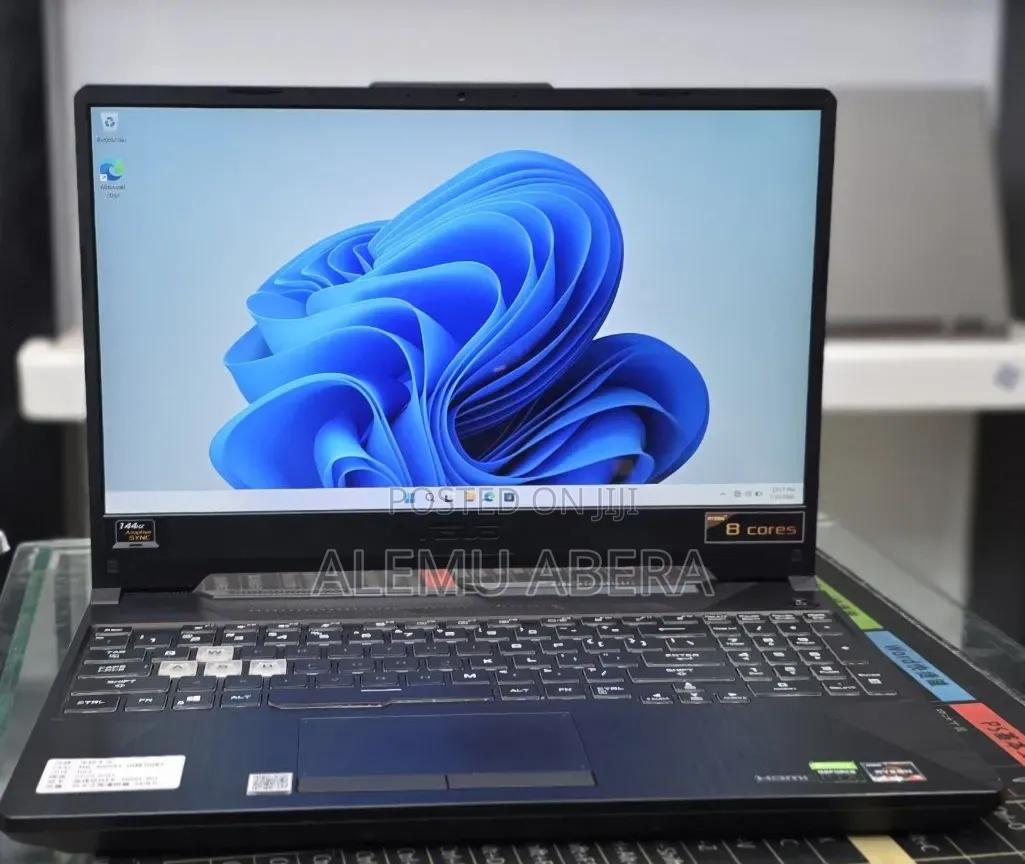 New Laptop Asus TUF Gaming A15 16GB AMD Ryzen 9 SSD 512GB