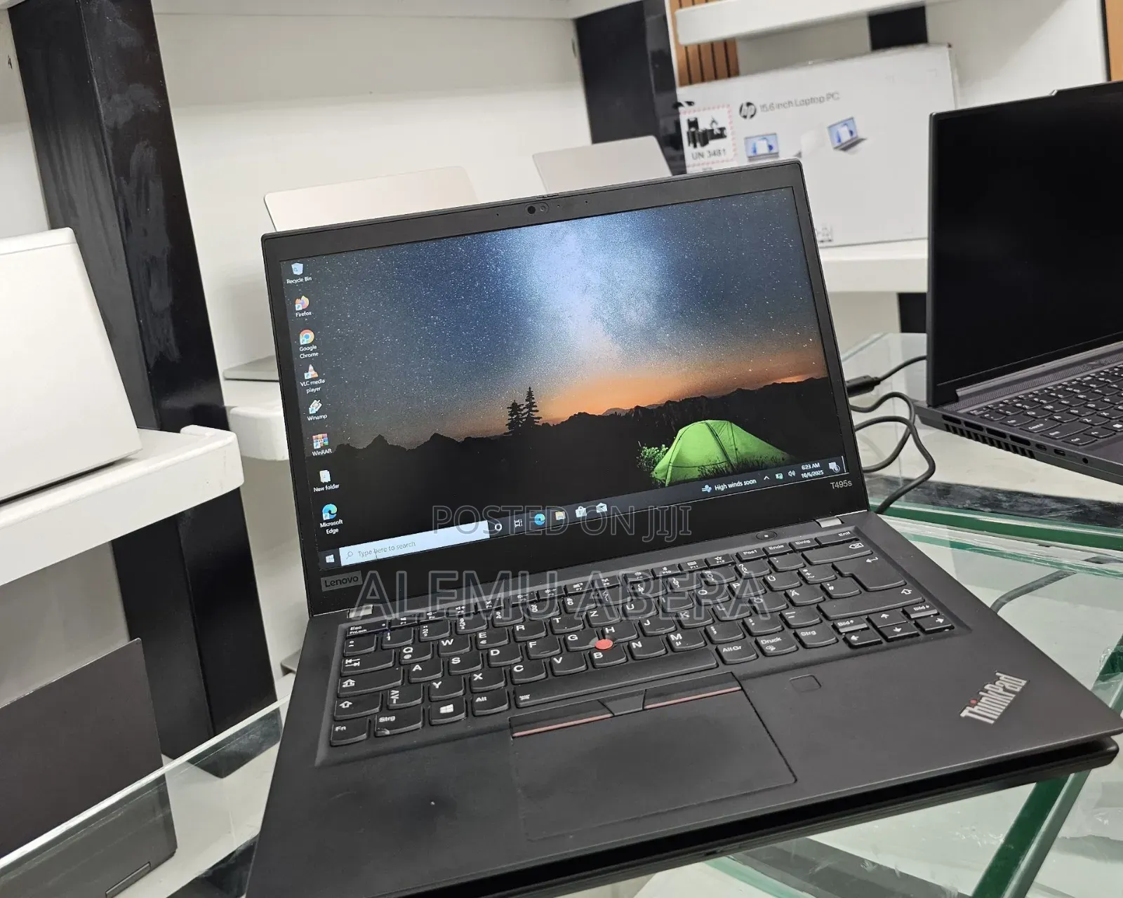 New Laptop Lenovo ThinkPad t495s 16GB AMD Ryzen 7 SSD 512GB