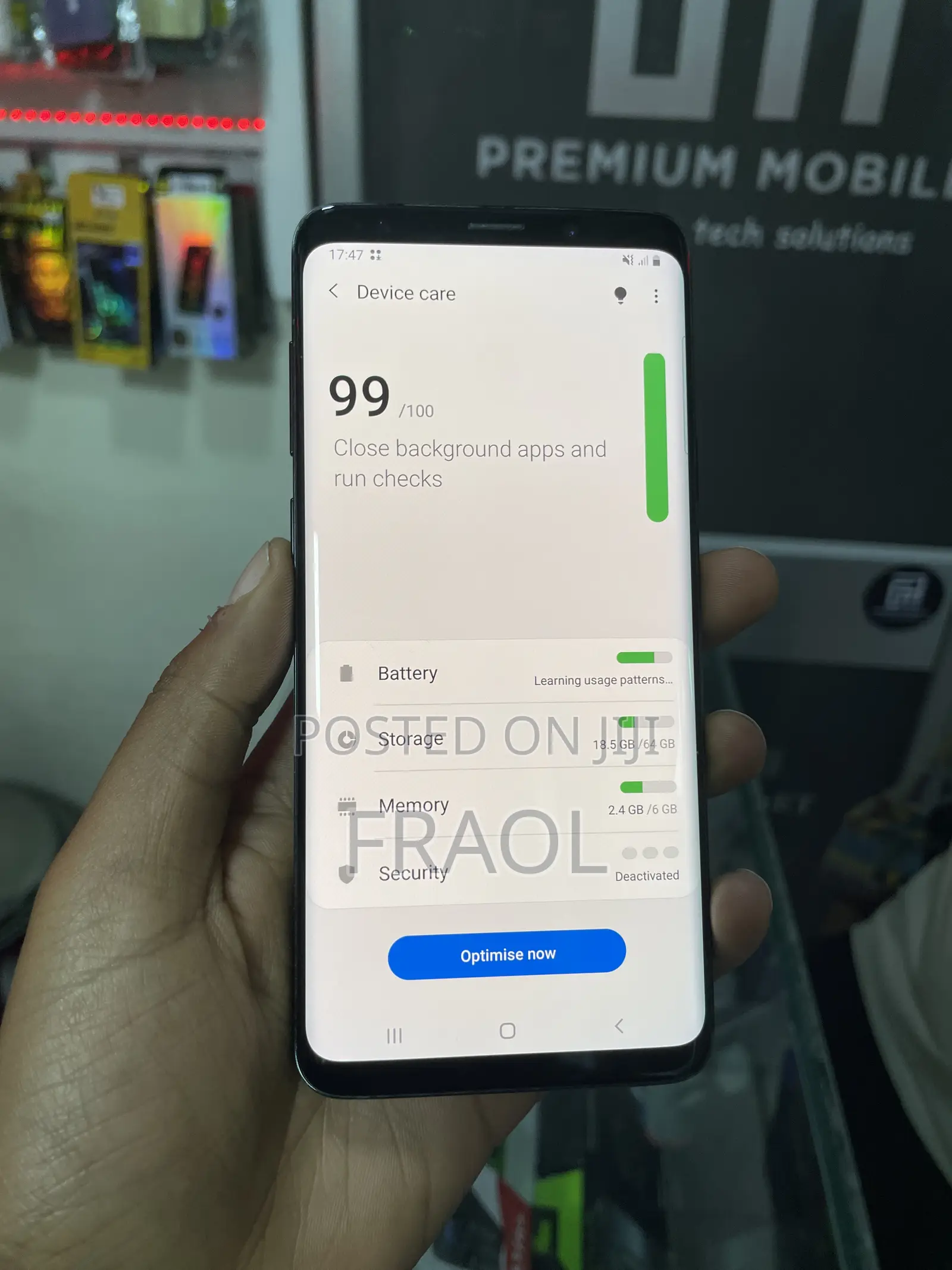 New Samsung Galaxy S9 Plus 64 GB Black