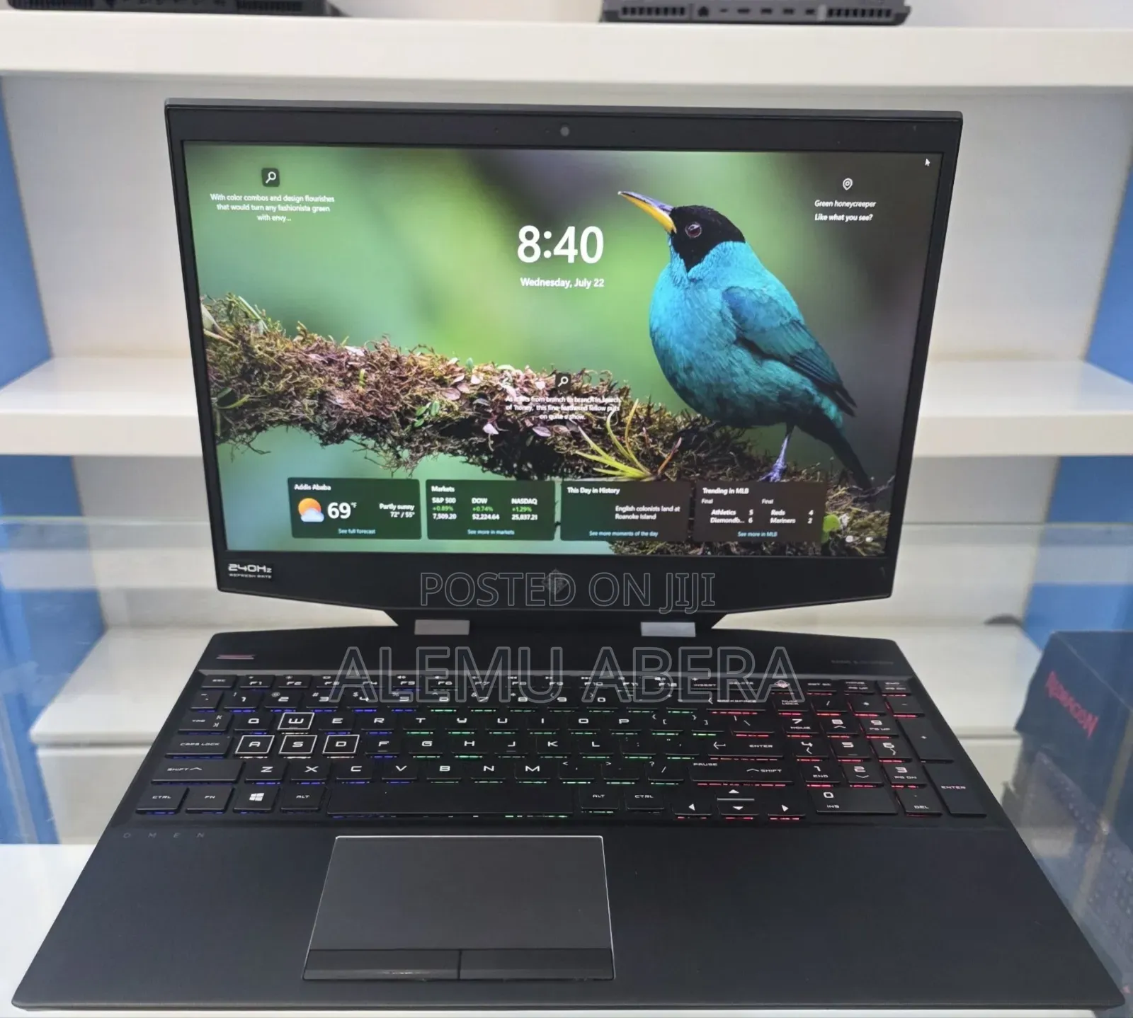 New Laptop HP Omen 15 16GB Intel Core i7 SSD 1T