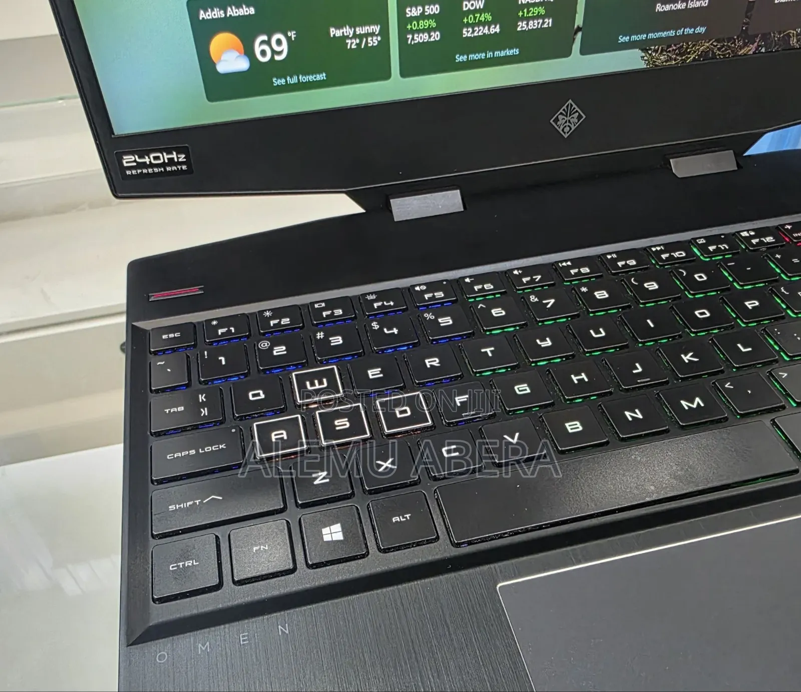 New Laptop HP Omen 15 16GB Intel Core i7 SSD 1T
