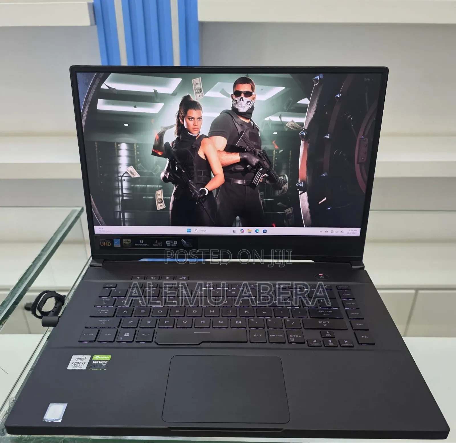New Laptop Asus ROG Zephyrus M15 GU502LU 16GB Intel Core i7 SSD 512GB