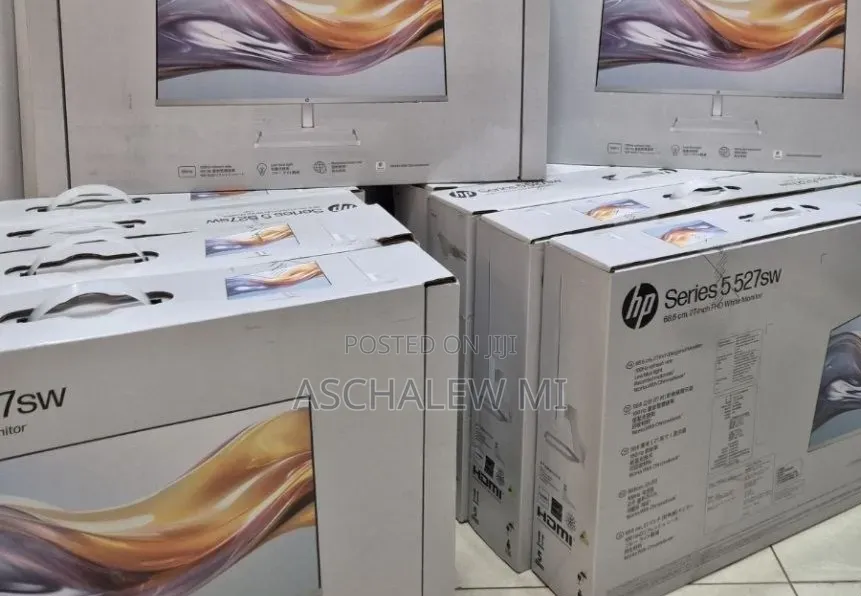Brand New HP White Frameless Monitor