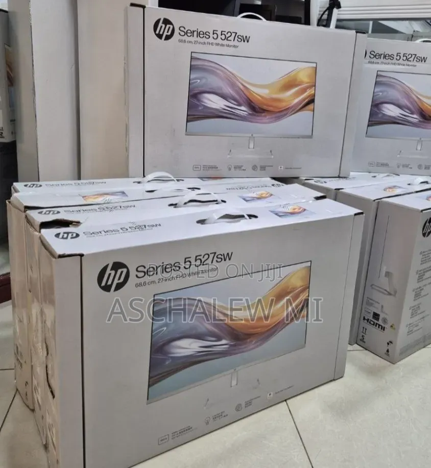 Brand New HP White Frameless Monitor
