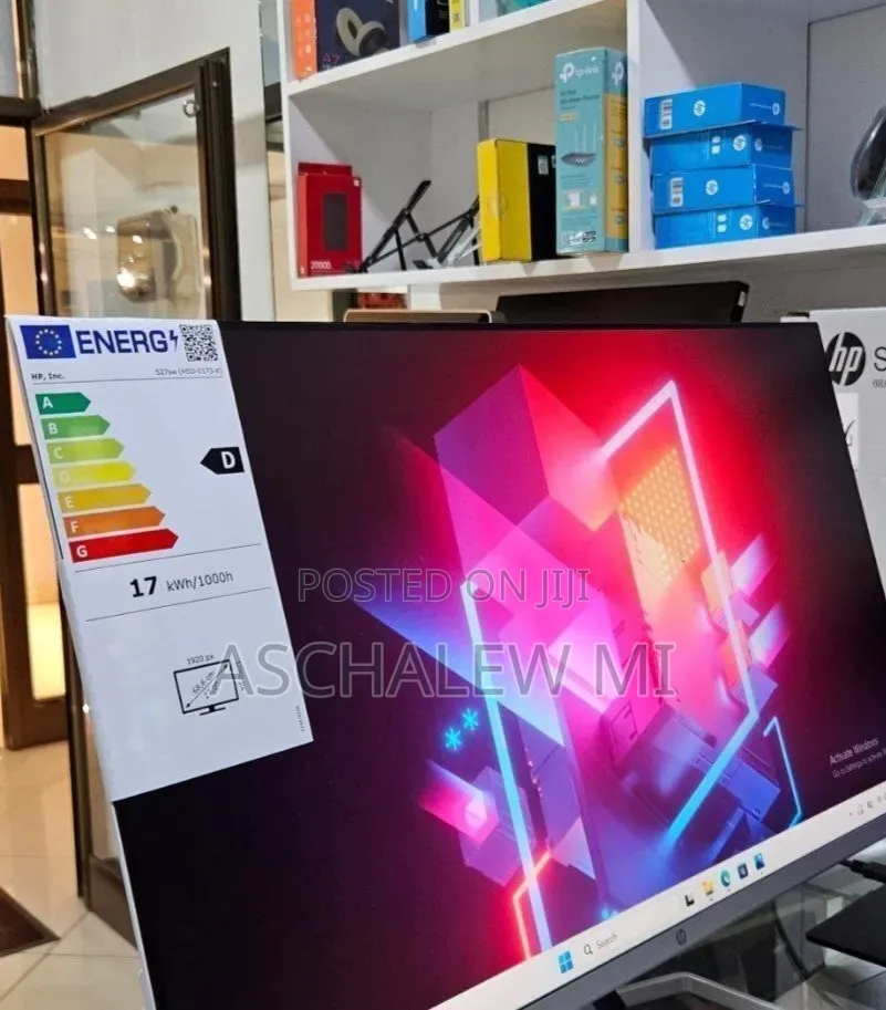 Brand New HP White Frameless Monitor