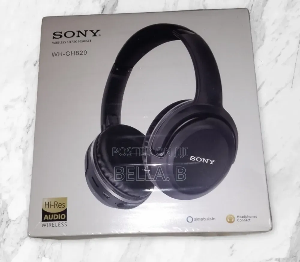 Sony WH-CH820 Headset – Enjoy Movies and Music.